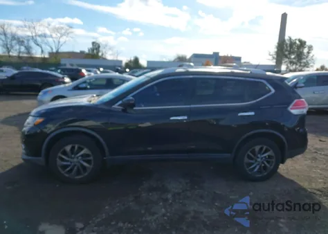 2016 Nissan Rogue Sl из США, поврежденный, VIN KNMAT2MV7GP710575